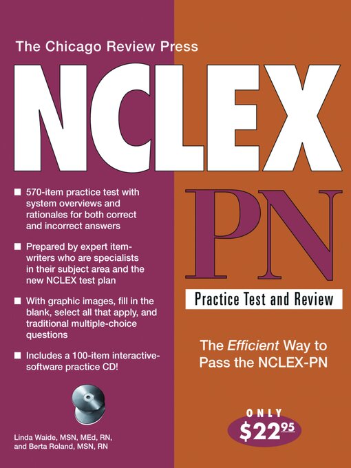 Title details for Chicago Review Press NCLEX-PN Practice Test and Review by Linda Waide - Available